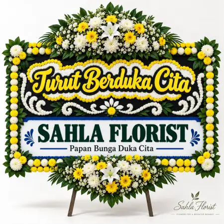 Papan Bunga Duka Pekalipan